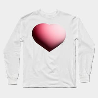 Red heart Long Sleeve T-Shirt